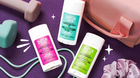 Plant-Powered Deodorant Sticks