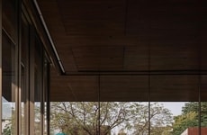Stunningly Sculptural Poolside Buildings