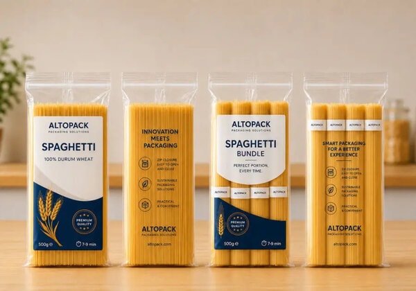 Resealable Pasta Packaging