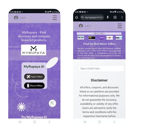 Movie Ticket Discount Finders