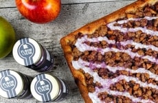 Black Currant Dessert Pizzas