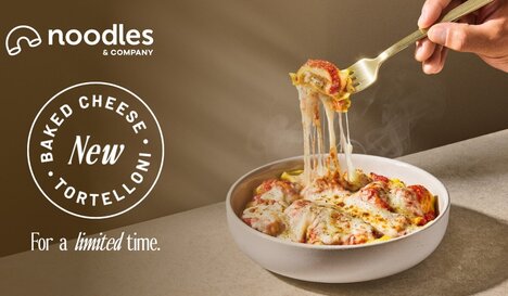 Layered Baked Cheese Tortellonis