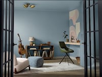 Neutral Blue Interior Colors Image 2