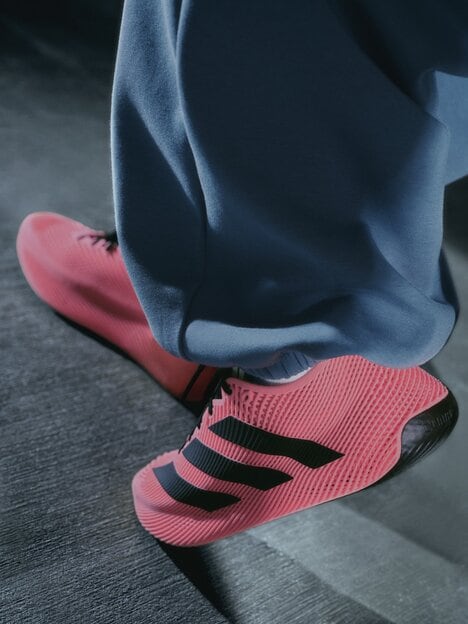 Printed Lattice Sneakers