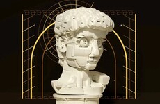 Artful Brick Sculpture Busts