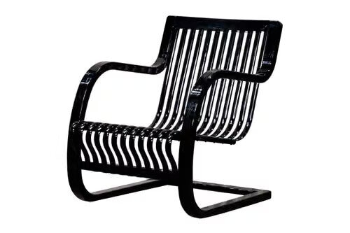 Blacked-Out Bamboo Chairs