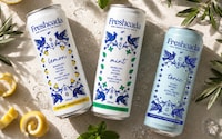 EVOO-Infused Canned Waters Image 1