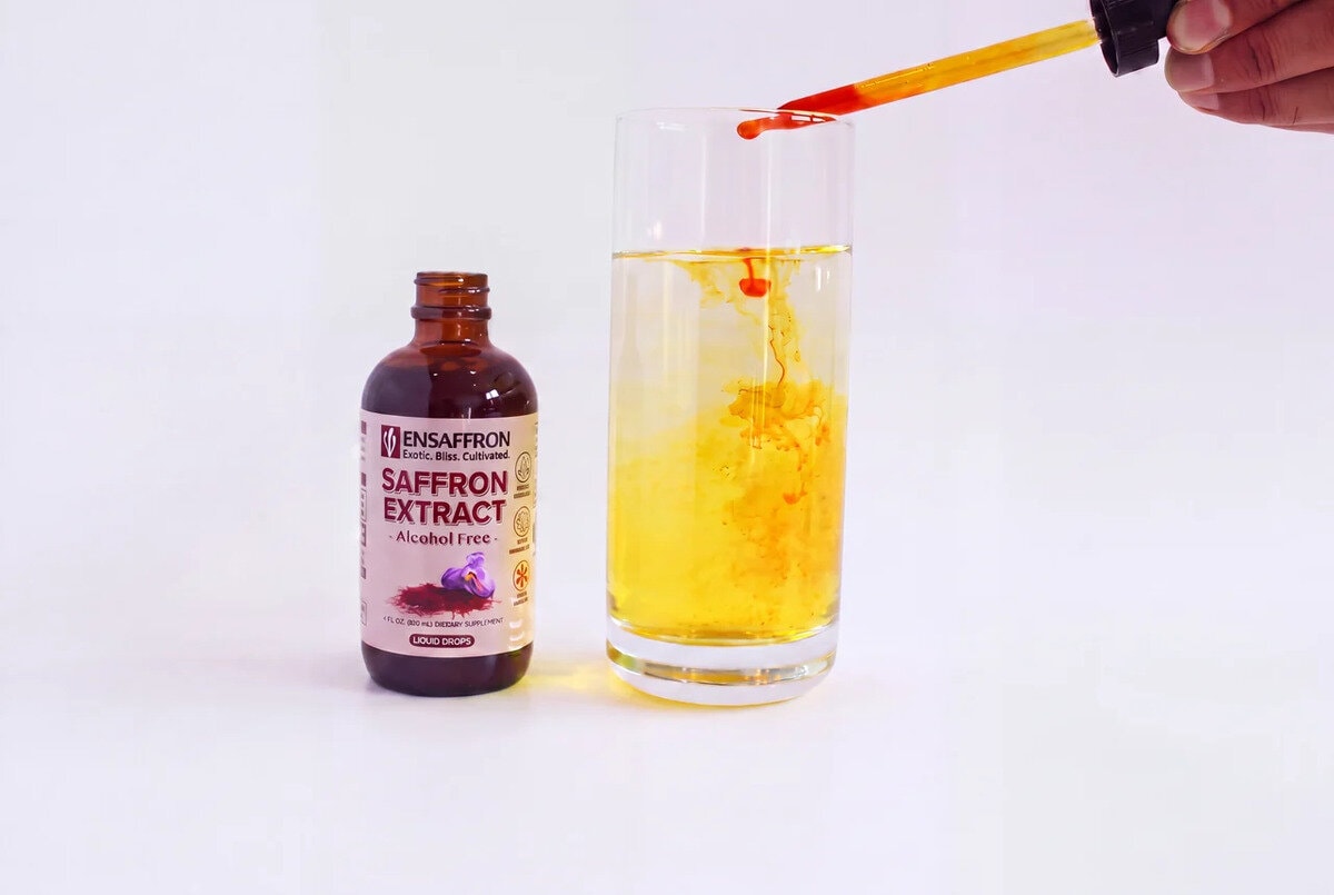 Alcohol-Free Saffron Drops