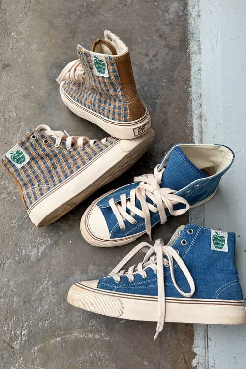 Handwoven Canvas Sneakers