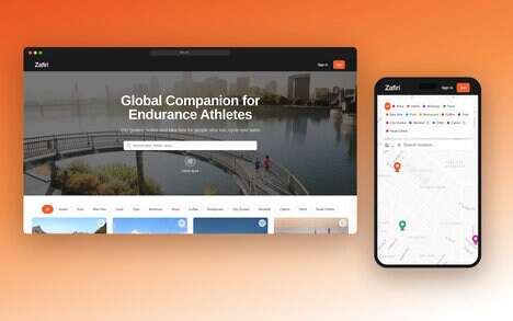 Athlete-Focused Real-Time City Maps