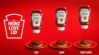 Customizable Ketchup Squeeze Lids
