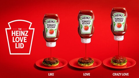 Customizable Ketchup Squeeze Lids