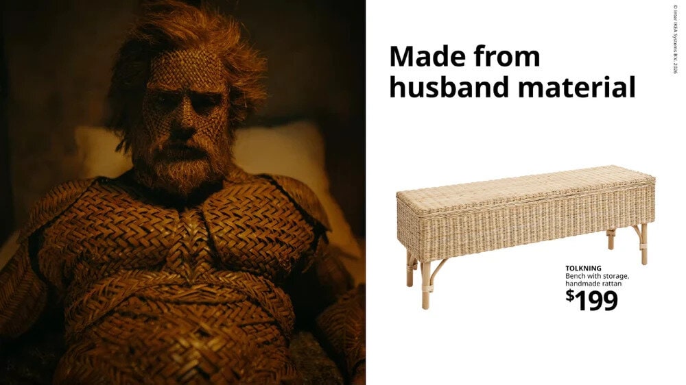 Film-Inspired Furniture Campaigns