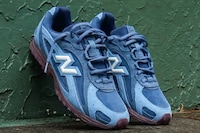 Retro Blue Sneakers Image 2