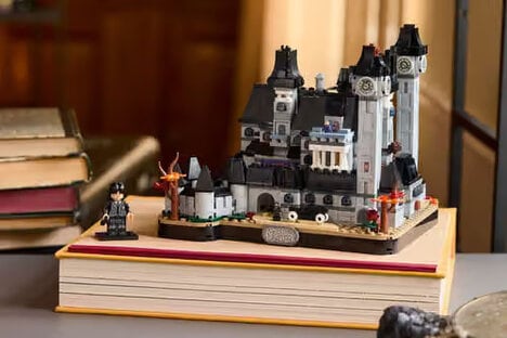 Gothic School Brick Buildings