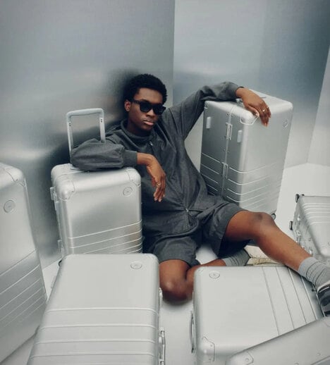 Riveted Aluminum Suitcase Designs