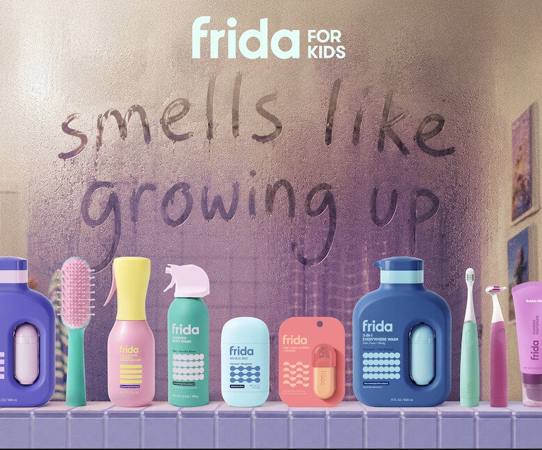 Photo: Trendhunter Frida Expands Into Kids Personal Care Market