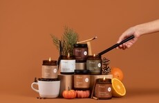 Vibrant Candle Label Designs