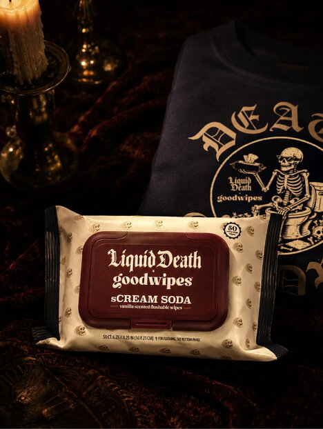 Soda-Inspired Flushable Wipes
