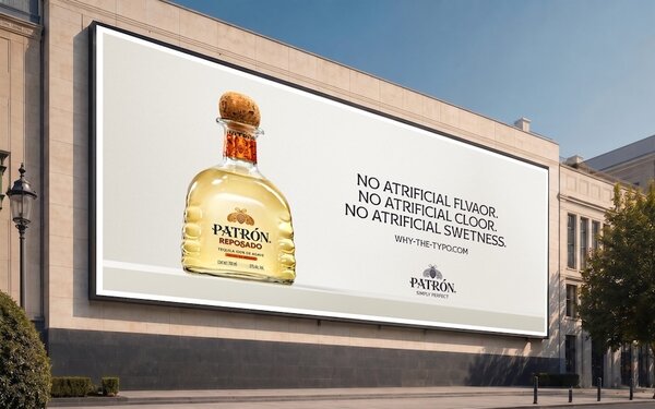 Misspelled Tequila Billboards