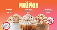 Summer-Friendly Pumpkin Cafe Menus Image 1