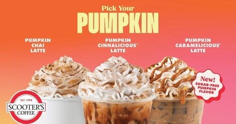 Summer-Friendly Pumpkin Cafe Menus