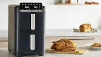 Dual-Level Stacked Air Fryers Image 1