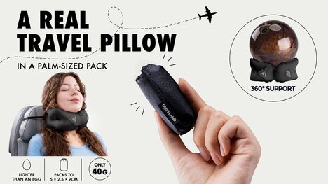 Inflatable Ergonomic Travel Pillows