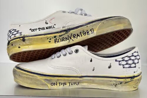 Distressed Skate Sneakers