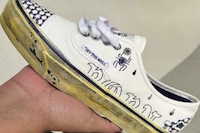 Distressed Skate Sneakers Image 2