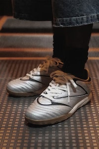 Metallic Indoor Sneakers Image 3