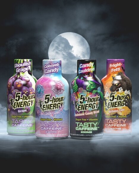 Halloween-Themed Energy Shots