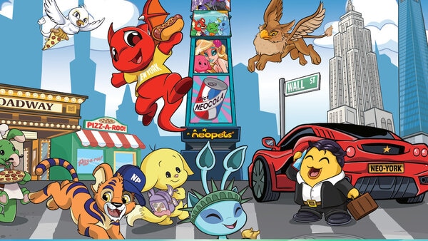 Virtual Pet Game Pop-Ups