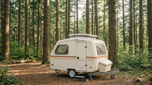 Retro-Style Fiberglass Campers