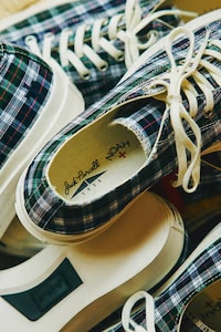 Plaid Heritage Sneakers Image 2