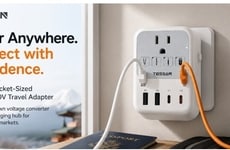 Safety-Focused Pocket-Sized Travel Adapters
