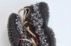 Bubble-Inspired High Fashion Sneakers
