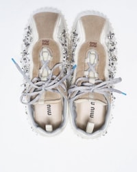 Bubble-Inspired High Fashion Sneakers Image 2