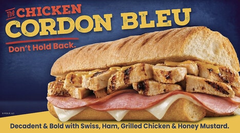 Chicken Cordon Bleu Sandwiches