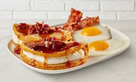 Seasonal Pumpkin Pancake Platters