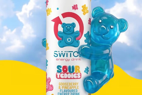 Sour Gummy Energy Drinks