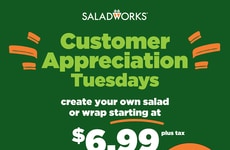 Customized QSR Salad Promotions