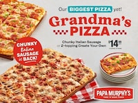 Rustic Grandmother-Inspired Pizzas Image 1