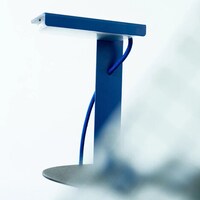 Folded Steel Lamps
