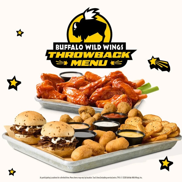 Y2K-Inspired Wing Menus