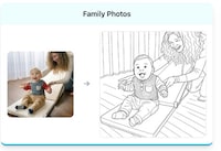 AI Coloring Books Image 1