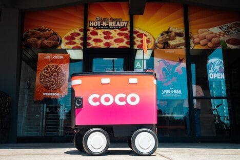 Autonomous Pizza Deliveries