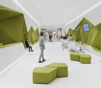Folded Bank Interiors Image 2