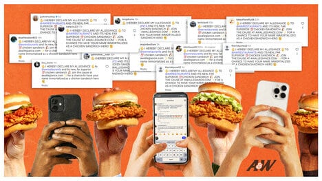 Chicken Sandwich Pledges