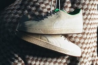 Split-Toe Suede Sneakers Image 2
